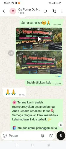 Testimonial Papan Bunga margahurip