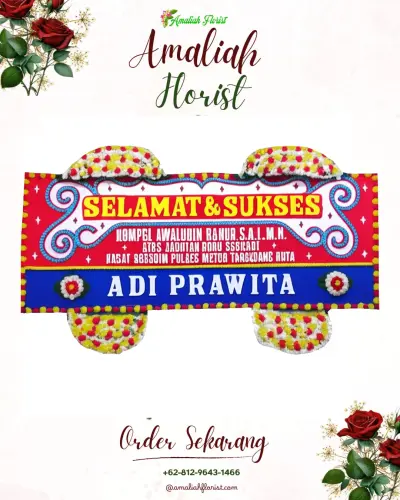 Karangan Bunga Ucapan Selamat margahurip