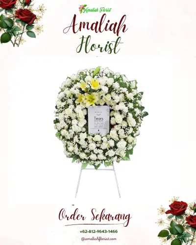 Krans Bunga Duka Cita margahurip